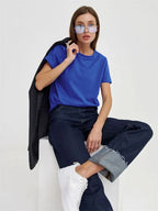 BasicCore Camiseta Feminina