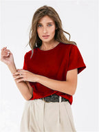 BasicCore Camiseta Feminina