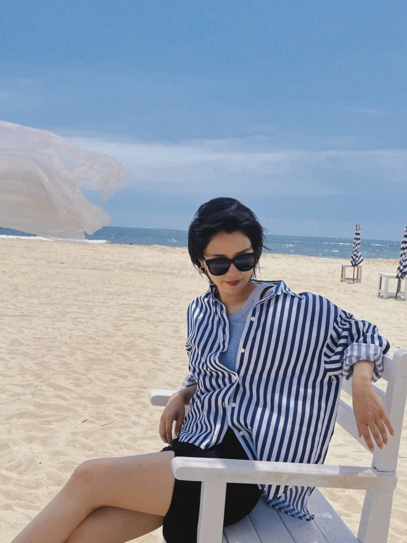 EuroChic Stripes Feminina