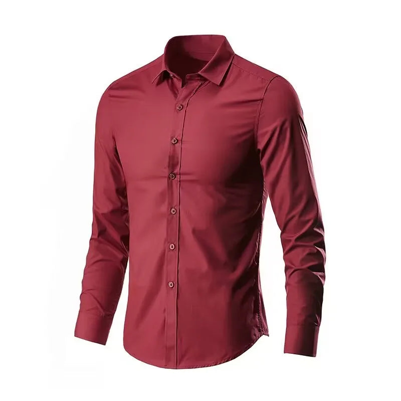 FlexSlim Camisa Masculina Manga Longa