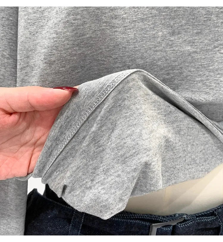 One Shoulder Camiseta Feminina