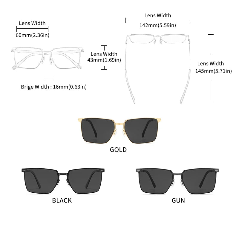 GCV PilotVision Óculos Masculino