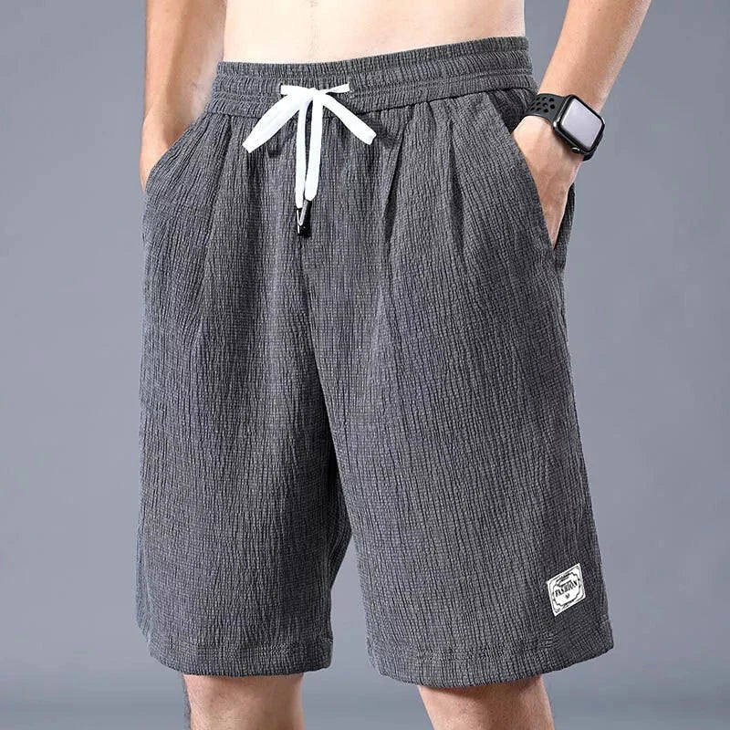 Shorts De Seda Masculino