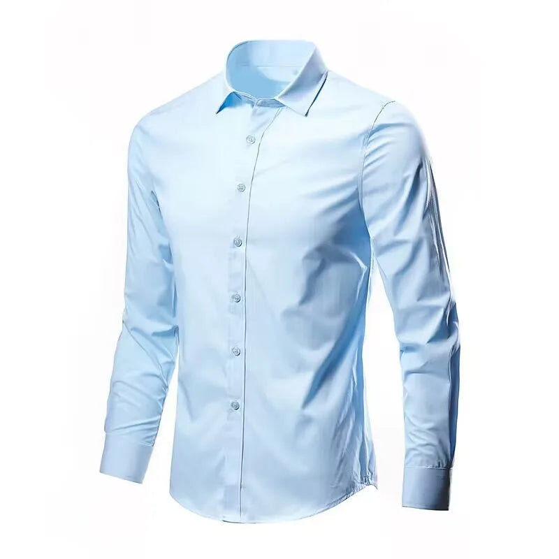 FlexSlim Camisa Masculina Manga Longa