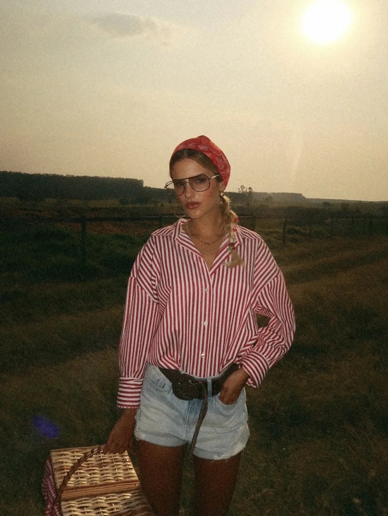 EuroChic Stripes Feminina