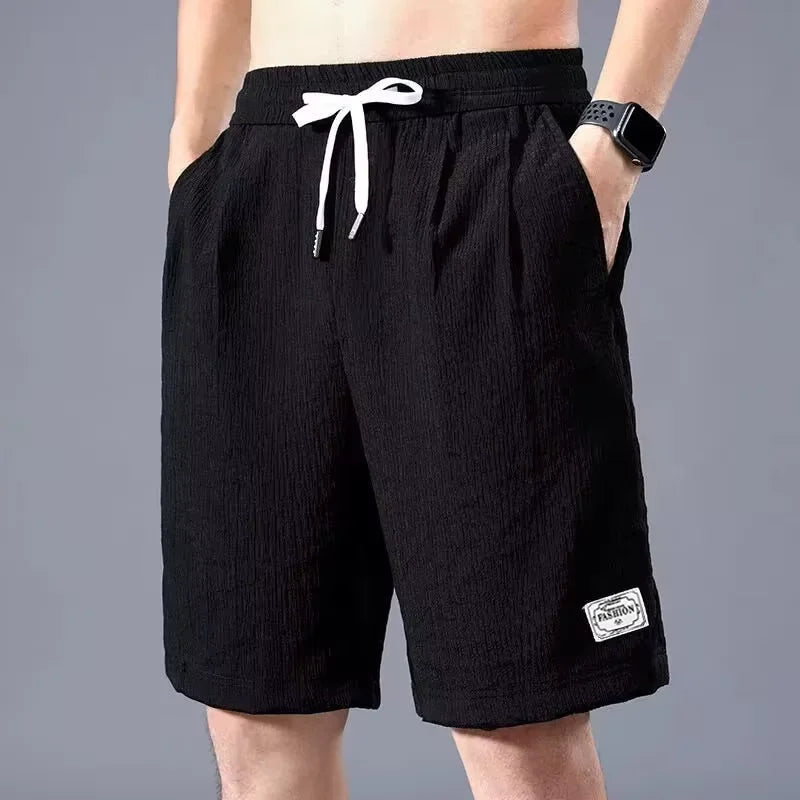 Shorts De Seda Masculino