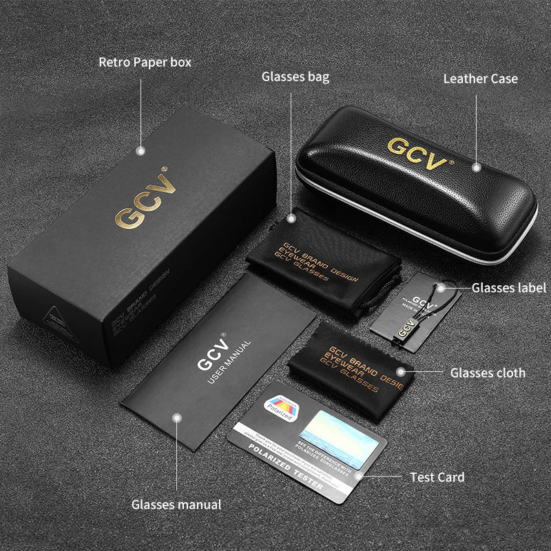 GCV Square Óculos Feminino