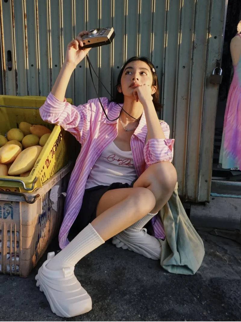 EuroChic Stripes Feminina