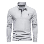 Camisa Polo Masculina Manga Longa