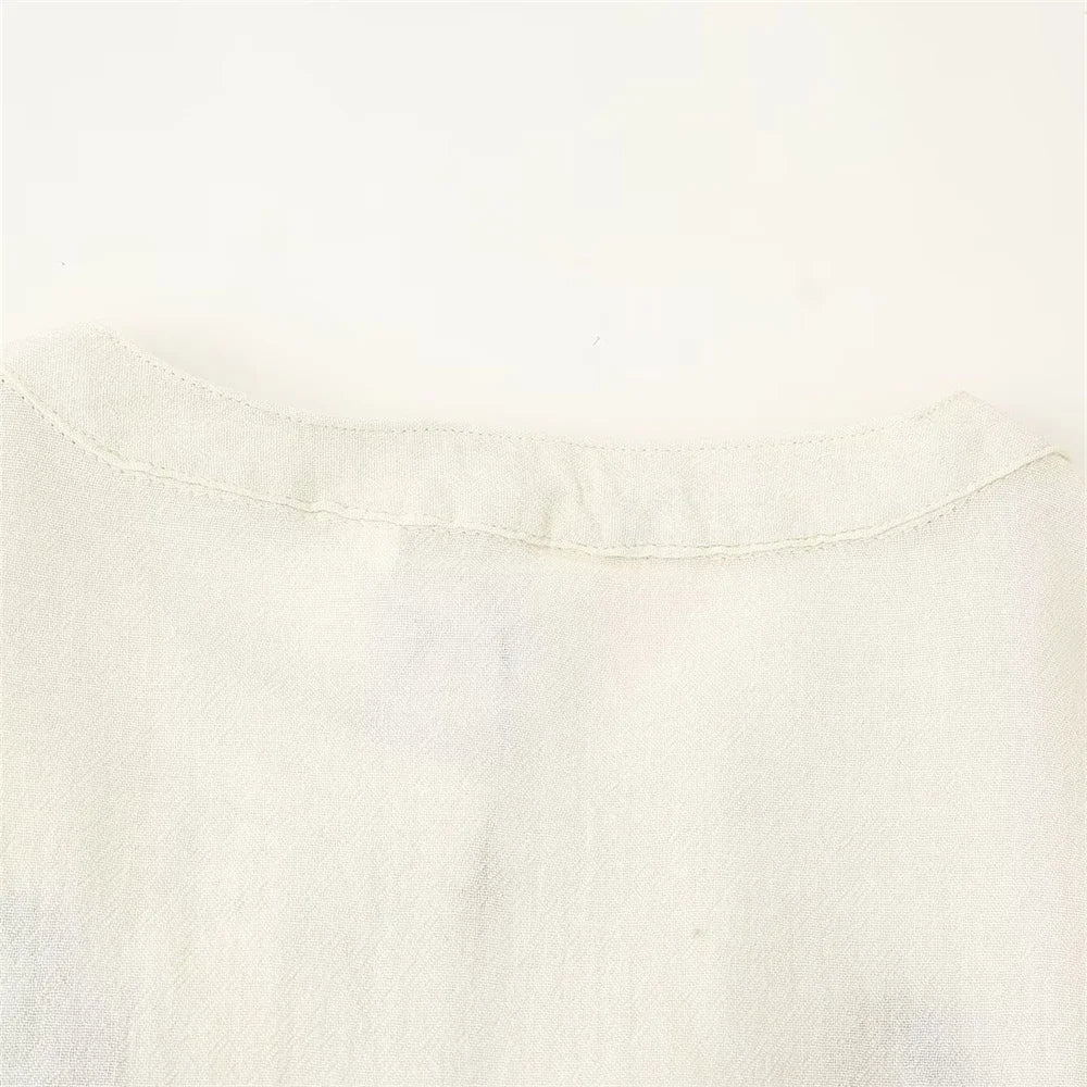 Camisa Bordada Aurora Feminina