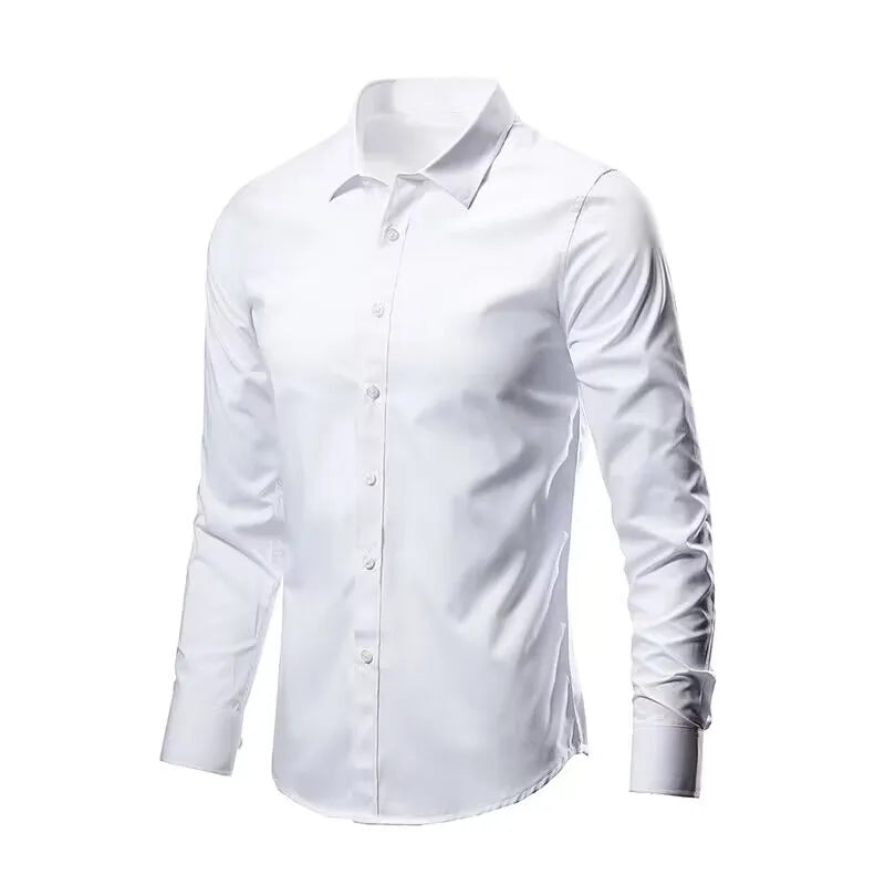 FlexSlim Camisa Masculina Manga Longa