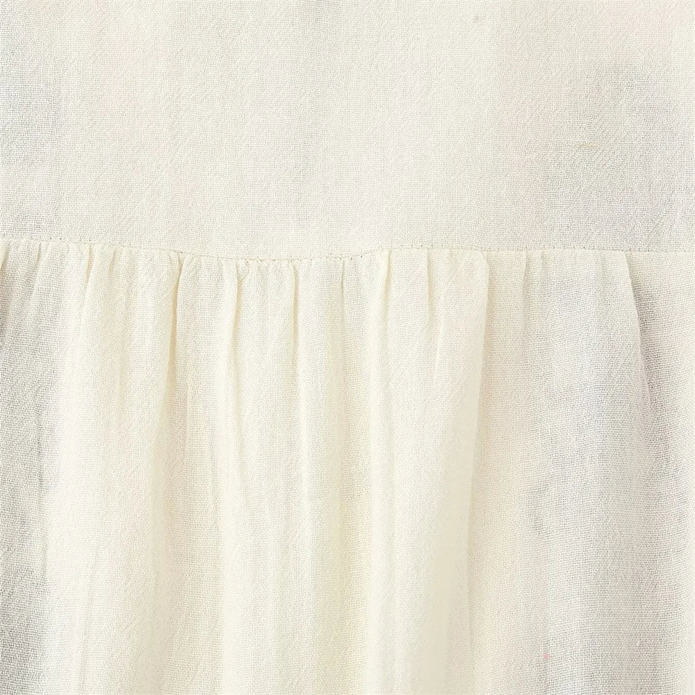 Camisa Bordada Aurora Feminina