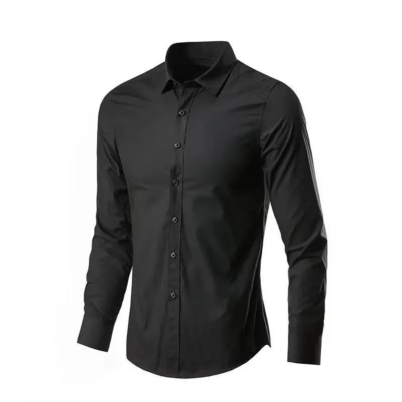FlexSlim Camisa Masculina Manga Longa