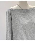 One Shoulder Camiseta Feminina